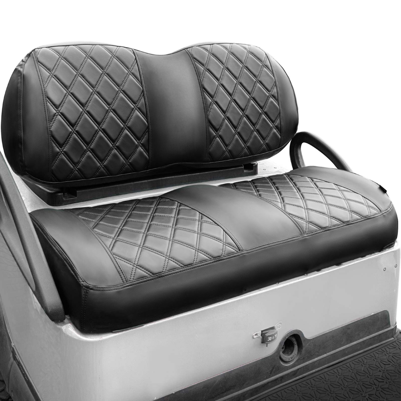 Black and Black Stitching