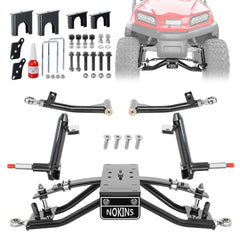 NOKINS Golf Cart 6 Inch A-Arm Lift Kit | Fits Club Car Precedent, Tempo, Onward 2004-Up | Electric/Gas | Steering Limit Design