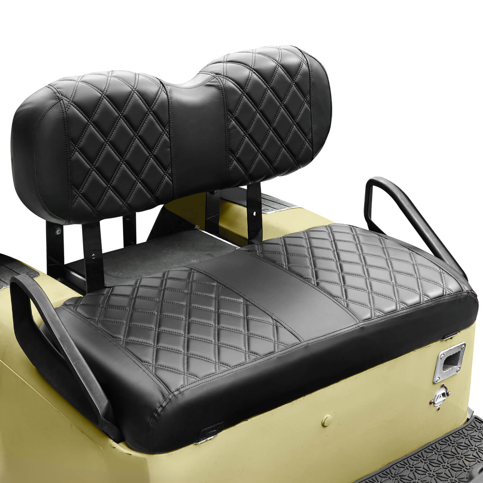 Black and Black Stitching