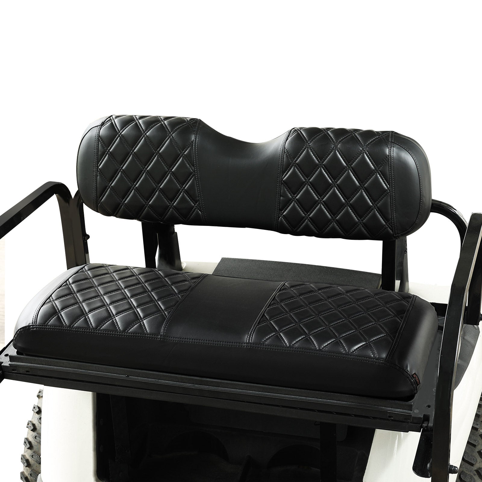 Black and Black Stitching