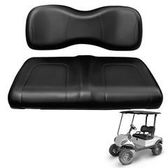 NOKINS Golf Cart Front Seat Cushion Kit | Fits Yamaha G29-2/Drive2 2017+, Black