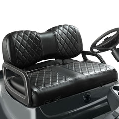 Black and Black Stitching