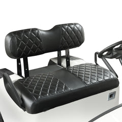 Black and Black Stitching