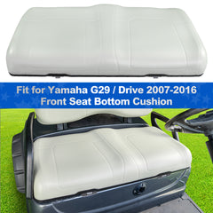 NOKINS Golf Cart Front Seat Bottom Cushion | Fits Yamaha G29/Drive 2007-2016, Oyster Gray