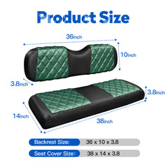 Dark Green and Black