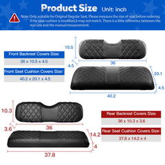 Black and Black Stitching
