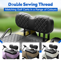 Black and Black Stitching