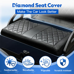 Black and Black Stitching