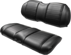 NOKINS Premium Golf Cart Seat Cushion & Backrest, Ventilated Vibrating Seat Pad with 3 Gears, Independent Control Panels for Driver & Passenger (For Club Car Precedent 2012+/Tempo/Onward)