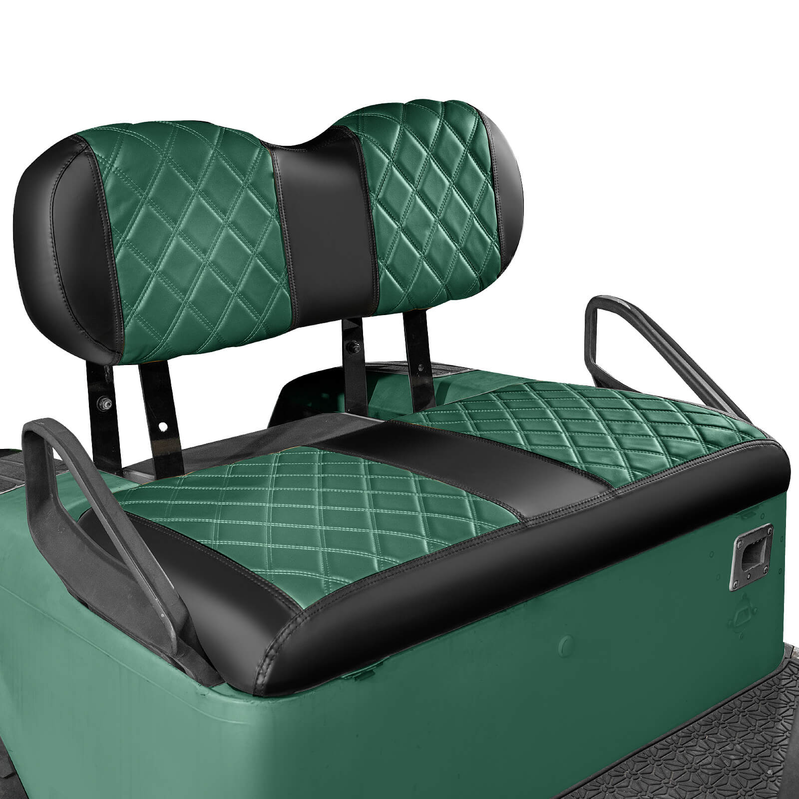 Dark Green and Black