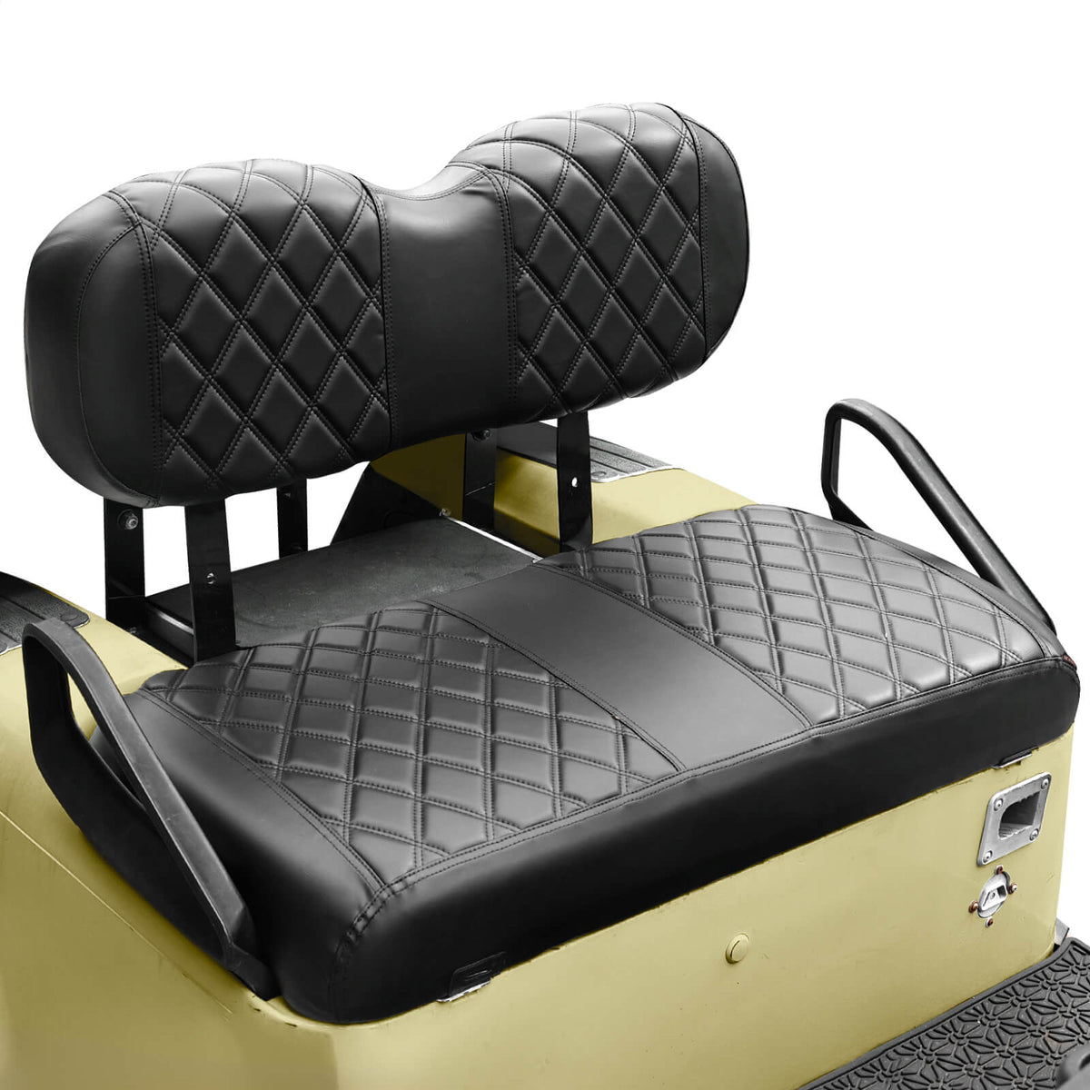 Black and Black Stitching