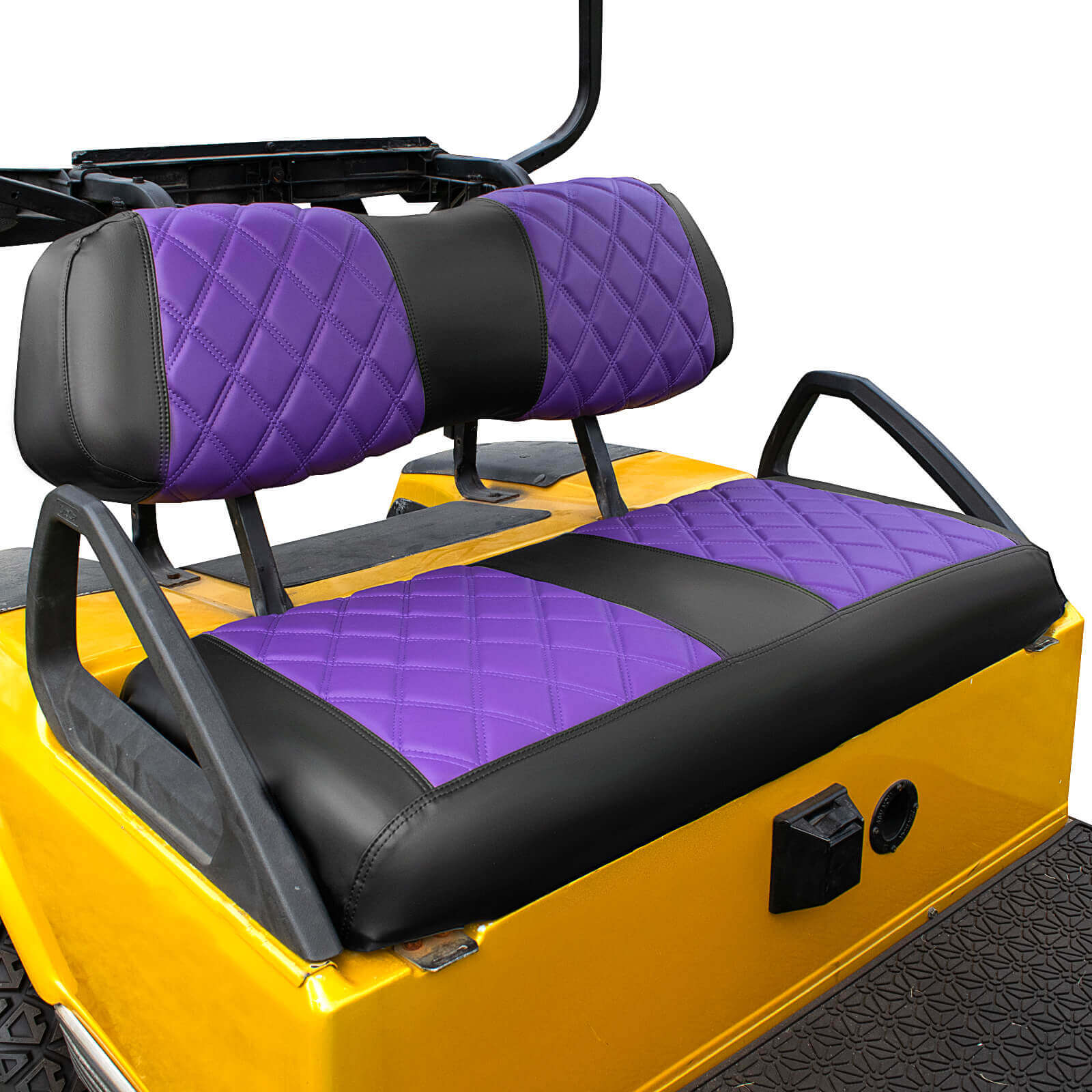 Purple and Black