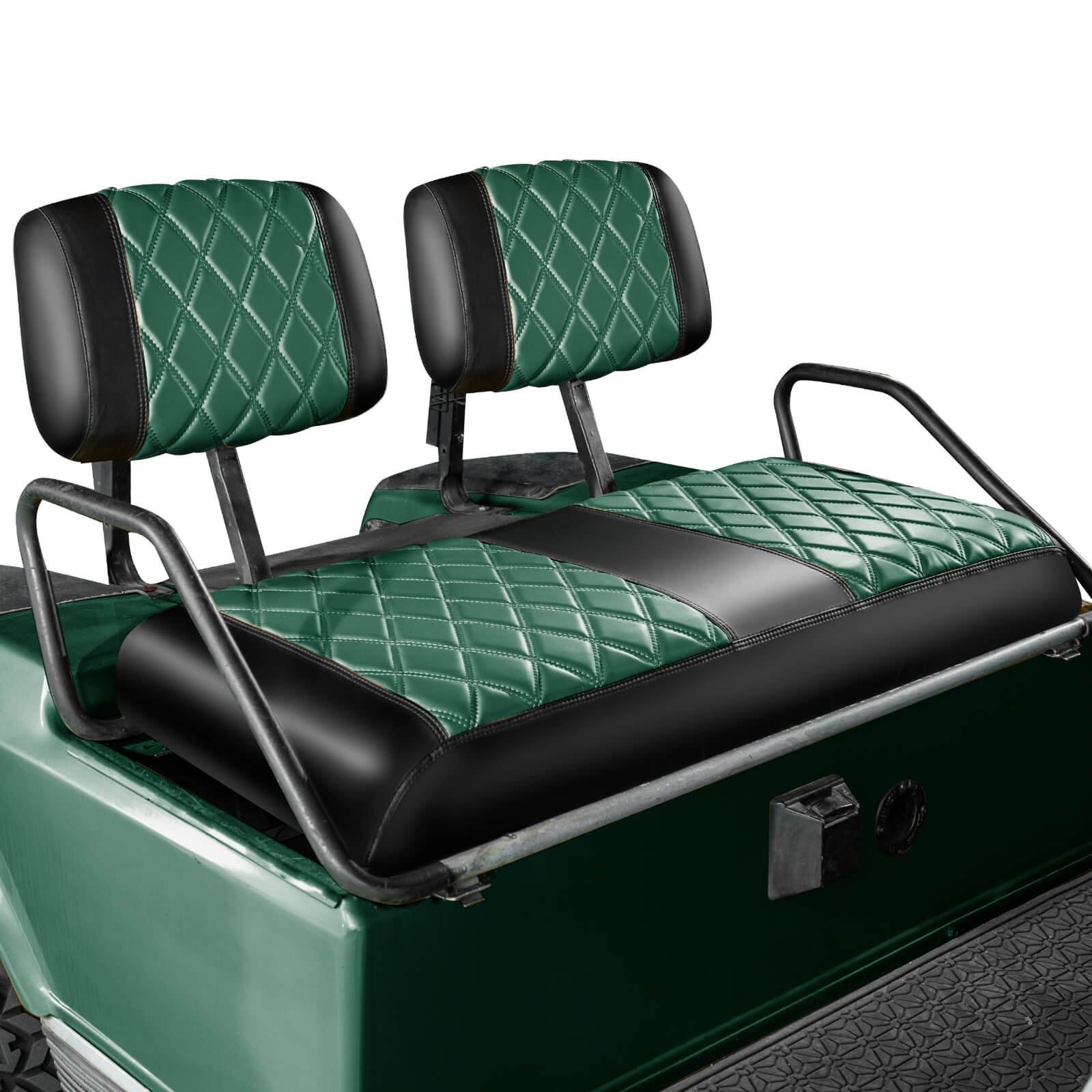 Dark Green and Black