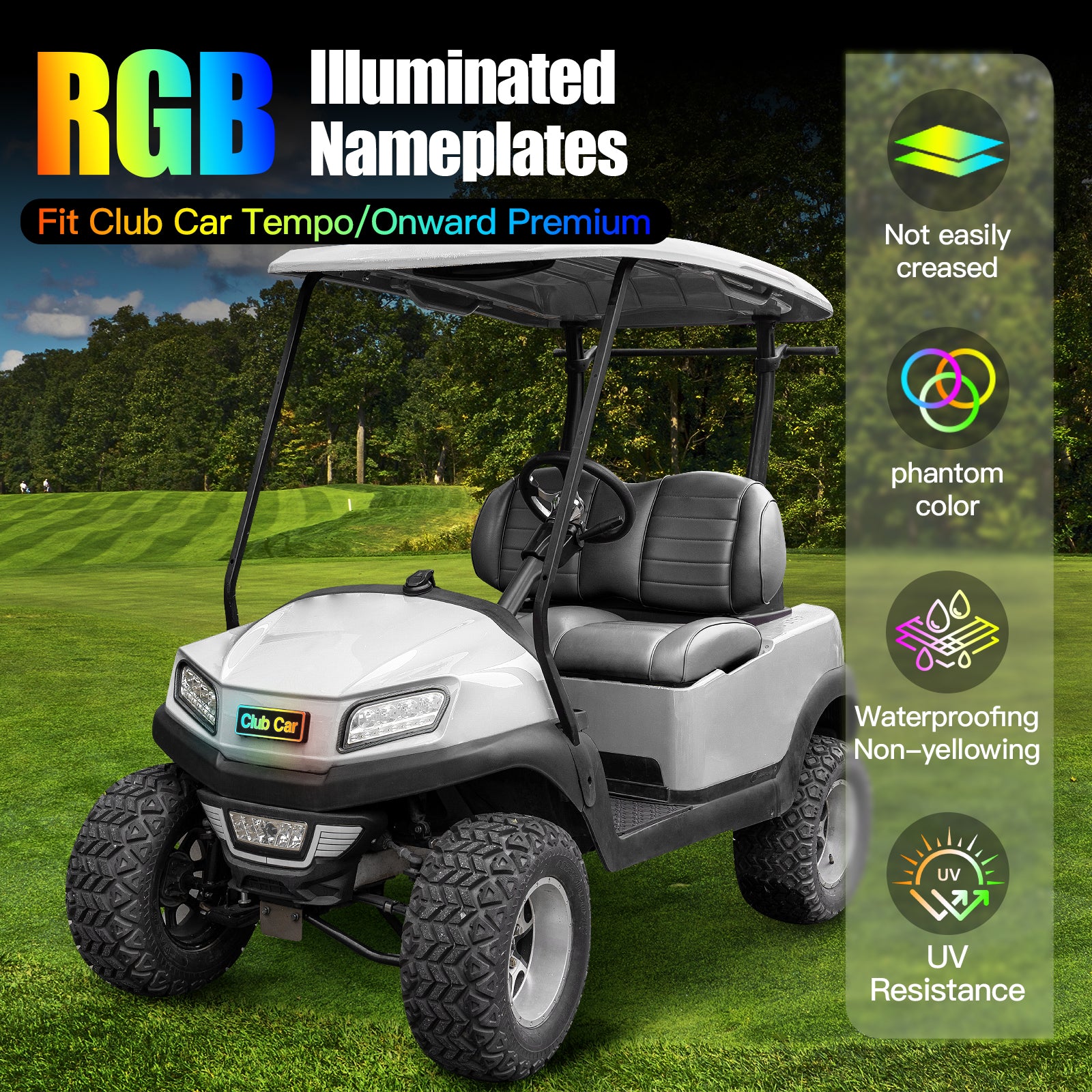 Fits Club Car Tempo/Onward Premium