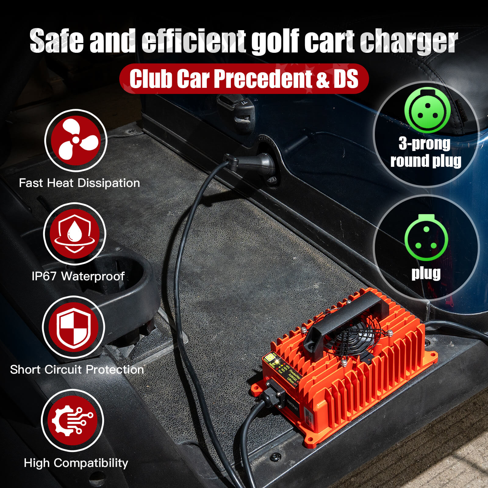 Fits Club Car DS/Club Car Precedent